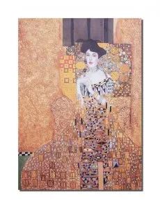 Tablou canvas, Portretul Adelei Bloch-Bauer, 70x50cm, Gustav Klimt