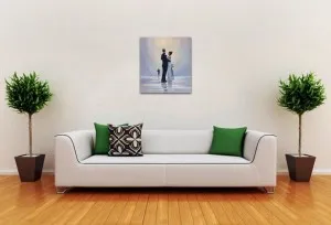 Dance me to the End of Love - tablou pictat manual ulei pe panza - repro Jack Vettriano. Poza 68750