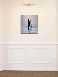Dance me to the End of Love - tablou pictat manual ulei pe panza - repro Jack Vettriano. Poza 68752